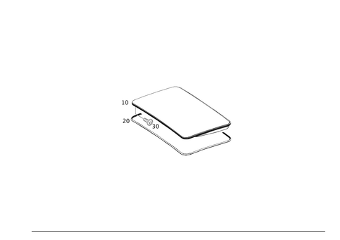 Tilting/Sliding Roof Cap for 2011 Mercedes-Benz E63 AMG #0