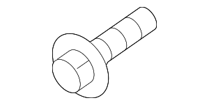 99991931101 - : Exterior Door Handle Base Screw for Porsche Image