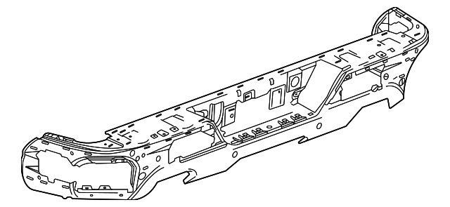 2022-2026 GM Rear Bumper 85563381 GM | GMPartsDirect.com