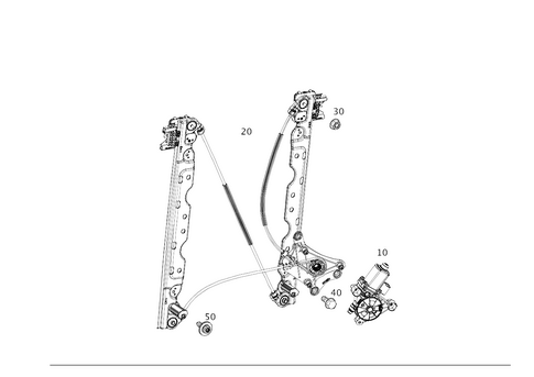 Window Regulator for 2022 Mercedes-Benz G550 #0