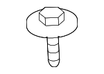 11609989 - Electrical: Headlamp Assembly Upper Bolt for GM Image