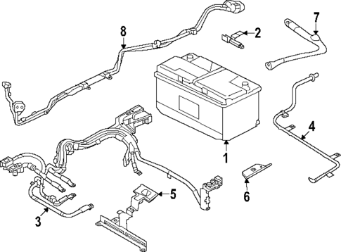 Battery for 2023 Jaguar XF #0