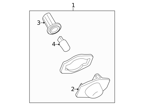 License Lamps for 2011 Scion xD #0