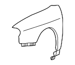 6631126260 - Body: Fender for Hyundai: Santa Fe Image