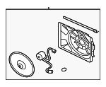 253802G000 - Cooling System: Fan Assembly for Kia: Optima Image
