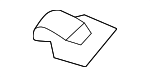 6508263AA - Electrical: Center High Mount Stop Light Nut for Mopar Image