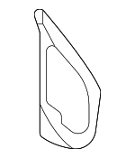 5H0837087 - Body: Handle, Outside Packing for Volkswagen Image