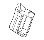 7165133230 - Body: Seat Back Pad for Toyota: Camry Image