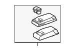 7283033D50B2 - Body: Armrest Assembly for Toyota: Camry Image
