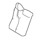 7107733G00A2 - Body: Seat Back Cover for Toyota: Camry Image