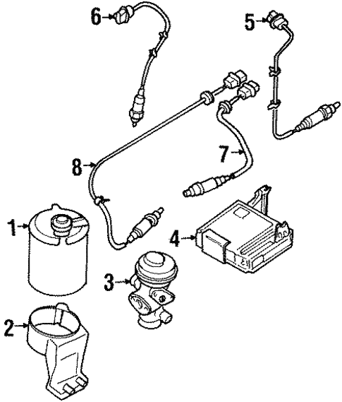 Emission Components for 1993 Infiniti J30 | Infiniti of Warwick