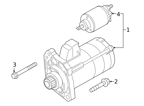 Starter for 2016 Audi A7 Quattro #0