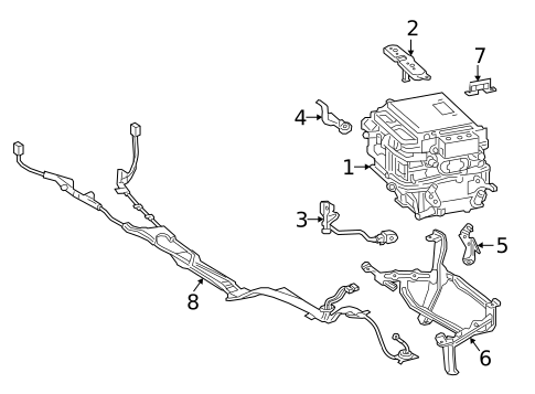 Electrical Components for 2025 Toyota Mirai #3
