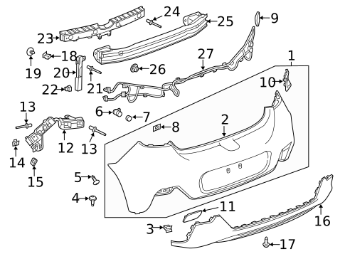 Parking Aid for 2019 Chevrolet Cruze #0