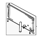 MZ690932 - : Advantage Select™ Condenser,3.8L for Mitsubishi: Endeavor Image