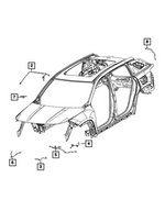 68595037AB - Electrical: Mirror Jumper Wiring for Mopar Image