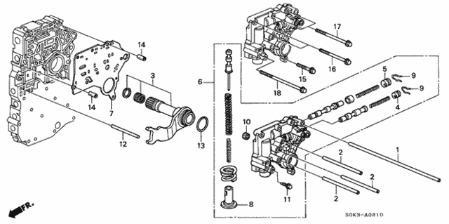 4AT Regulator for 1999 Acura TL #0
