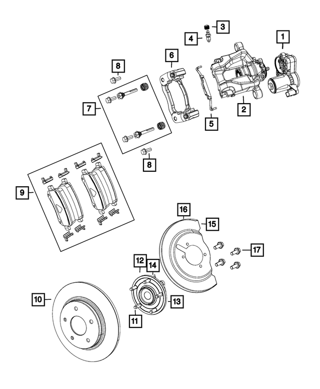 4560193AA - Brakes: Brake Bleeder Screw for Mopar Image