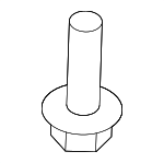 9YA010502 - Body: Splash Shield Screw for Mazda: 2, 3, CX-7, CX-9, MX-5 Miata, Protege, Protege5, RX-8 Image