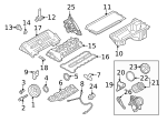 7119963151 - Engine: Drain Plug Gasket for BMW Image