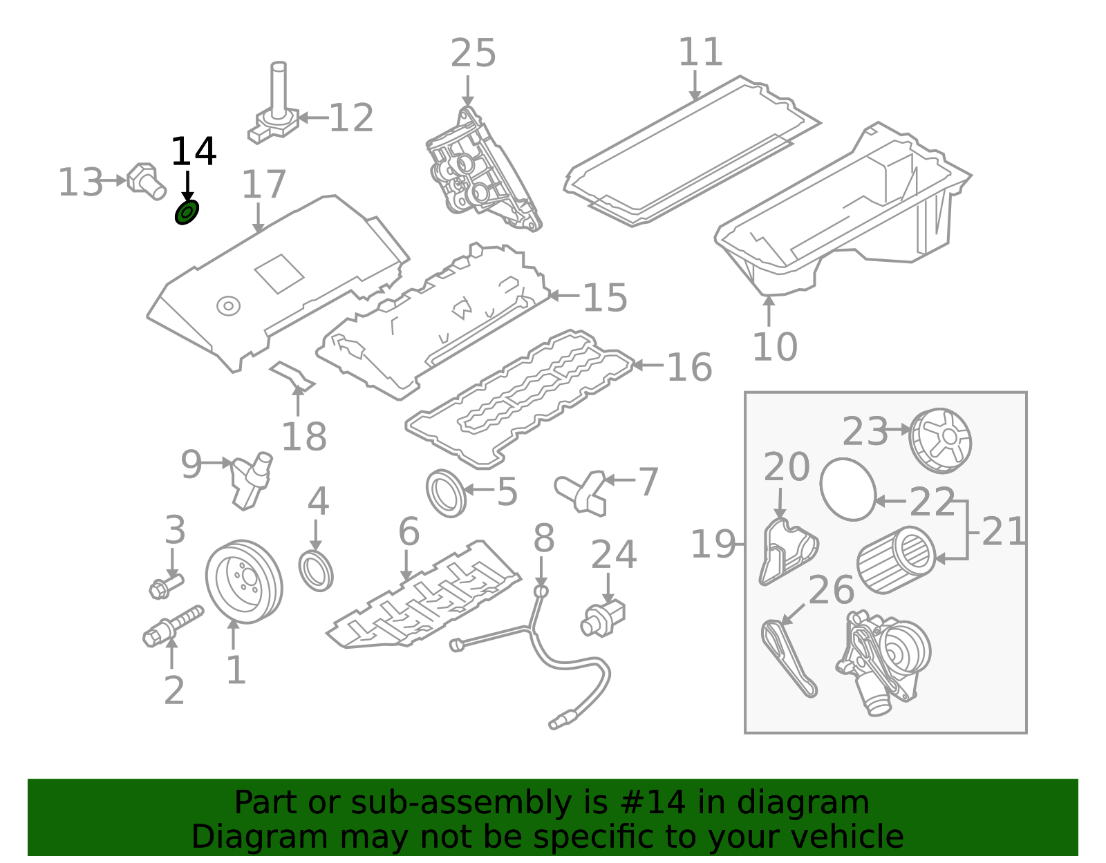 Genuine BMW 11-42-7-548-322 | Drain Plug Gasket | FREE Shipping on Most ...