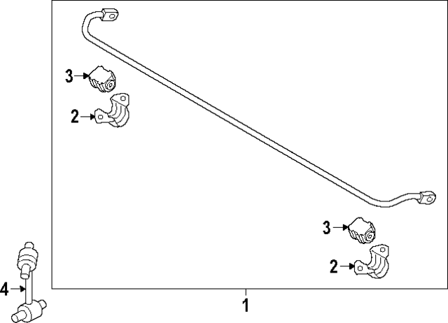 55513I3000 - : Stabilizer Bar Bushing for Hyundai Image