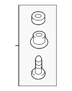 5N0198093 - Cooling System: Mount Kit for Audi: A3, A3 Quattro, A5, A5 Quattro, A8 Quattro, allroad, Q3, Q3 Quattro, Q5, RS3, RS5, RS7, S3, TT Quattro, TTS Quattro Image