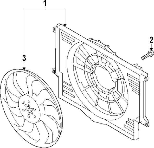 25231P4000 - : Fan Blade for Hyundai Image
