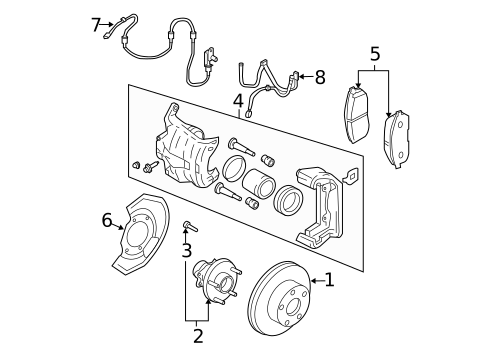 Anti-Lock Brakes for 2003 INFINITI G35 #3