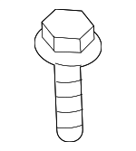 N91166401 - : Mount Bracket Bolt for Audi: A8 Quattro, S8 Image