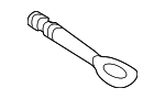1673150000 - Body: Tow Eye for Mercedes-Benz Image