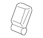 82242SHJA01ZA - Body: Lock Handle Trim Plate for Honda: Odyssey Image