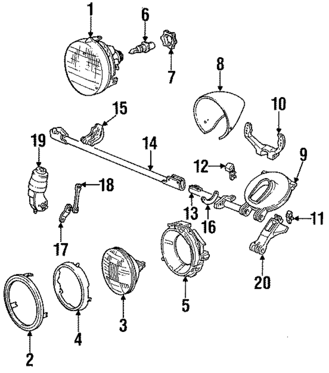 92863196000 - Electrical: Bulb Retainer for Porsche Image