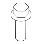 7149126886 - Body: Bumper Cover Bolt for BMW Image