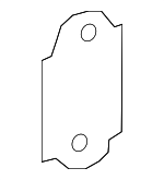 51127183888 - Body: Impact Bar Gasket for BMW Image