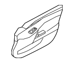 T4N7319 - : Door Trim Panel for Jaguar: XE Image