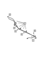 52855958AC - Fuel: Fuel Supply And Vapor Line Bundle for Chrysler: Aspen | Dodge: Durango Image