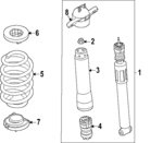 SZ6Z5560C - : Spring for Ford Image