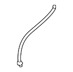 K2B168313A - Body: Pkg Tray Trim Strap for Kia: Spectra Image