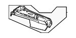 29668061031D50 - Body: Upper Console for Mercedes-Benz Image