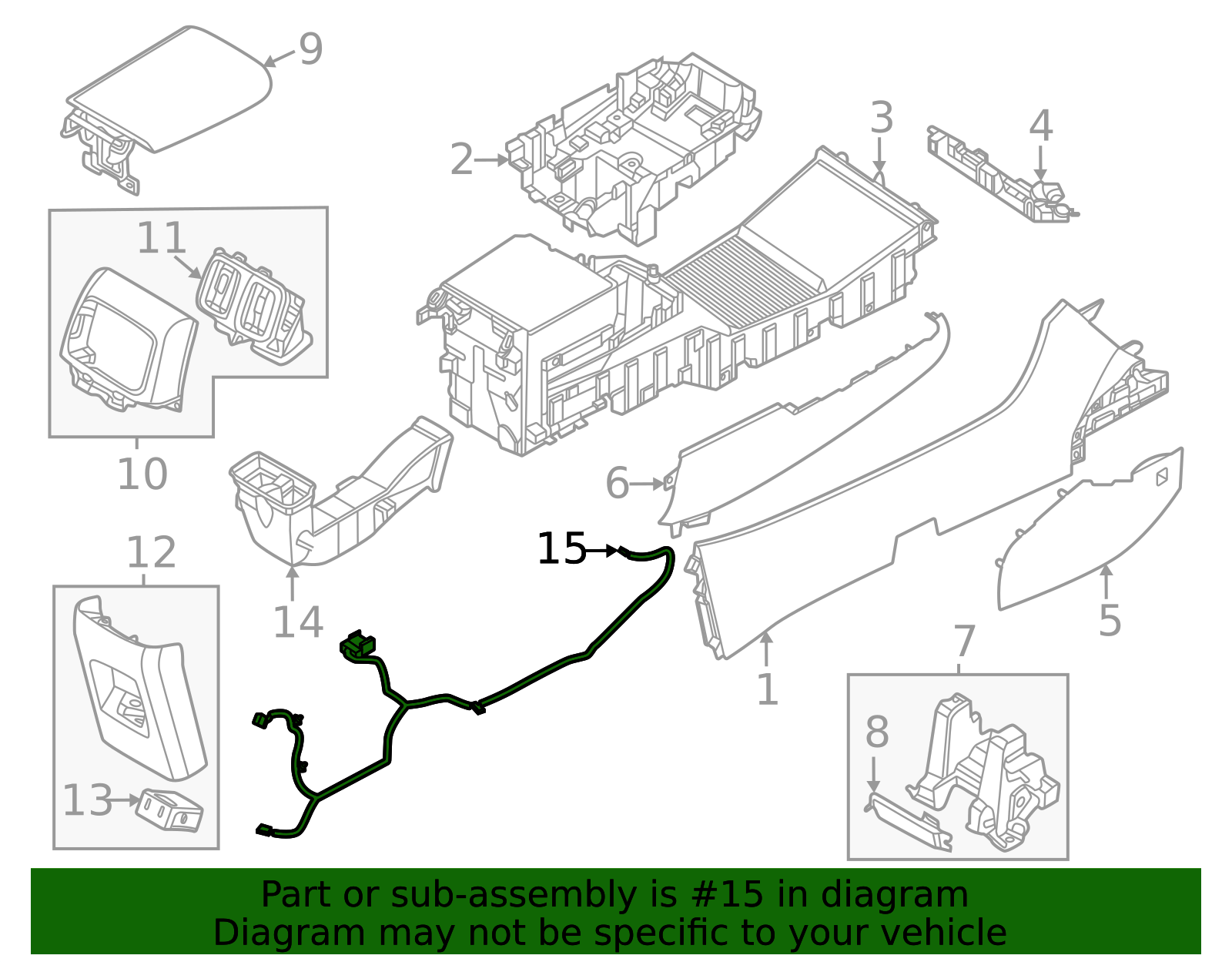 2025 Hyundai Tucson Wire Harness 84619-N9BA0 | QuirkParts