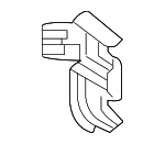 87237WB001 - HVAC: Heater Core Cover for Scion: iA | Toyota: Yaris, Yaris iA Image