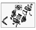 87010WB003 - HVAC: AC &amp; Heater Assembly for Toyota: Yaris Image