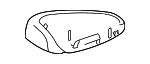 991731720041E0 - : Mirror Cover for Porsche: 911, Boxster, Cayman Image
