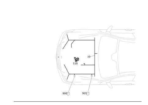 Body-Side Engine Wiring Harness for 2013 Mercedes-Benz E400 #0