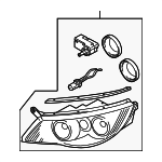 5N1941039S - Electrical: Headlamp Assembly for Volkswagen Image