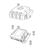 68500728AA - Electrical: Air Bag Control Module for Mopar Image