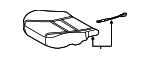7151176010 - Body: Seat Cushion Pad for Lexus: CT200h Image