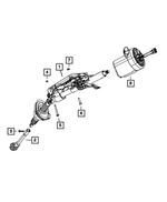 68269156AB - : Steering Column for Mopar Image