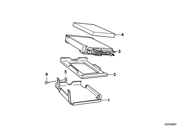51711909559 - : Plug-In Nut - M Technic for BMW-Motorrad Image